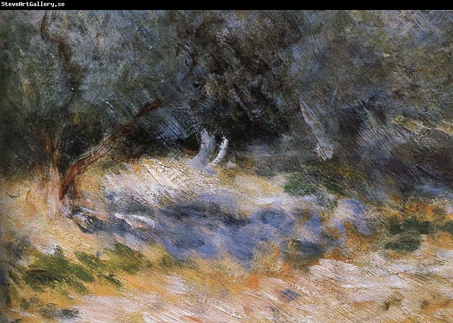 Pierre-Auguste Renoir Detail of Cliff